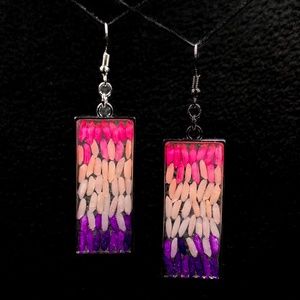 Handmade Rice Earrings in Princess